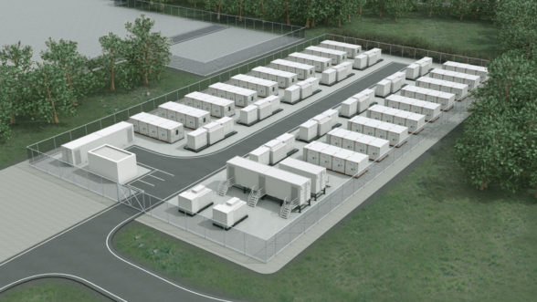 Rendering image of Sundon site in the UK