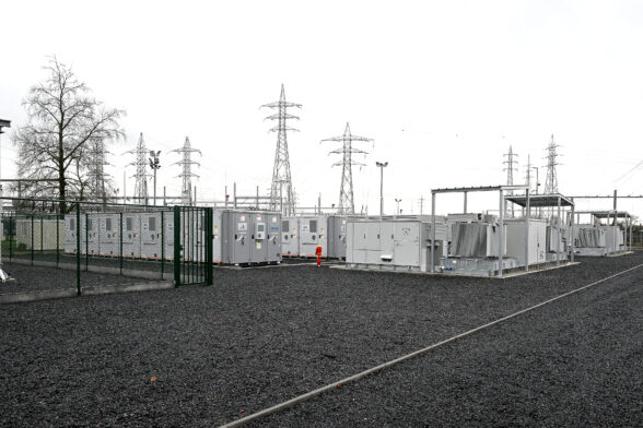 Wärtsilä's sophisticated energy storage project in Kluisbergen, Belgium